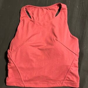 Maroon Razorback Crop Top